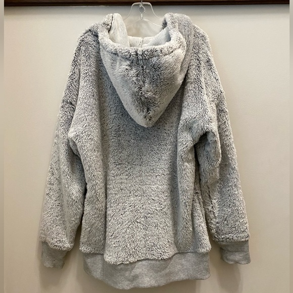 Aerie Plush Quarter Zip Sweatshirt - Picture 3 of 3